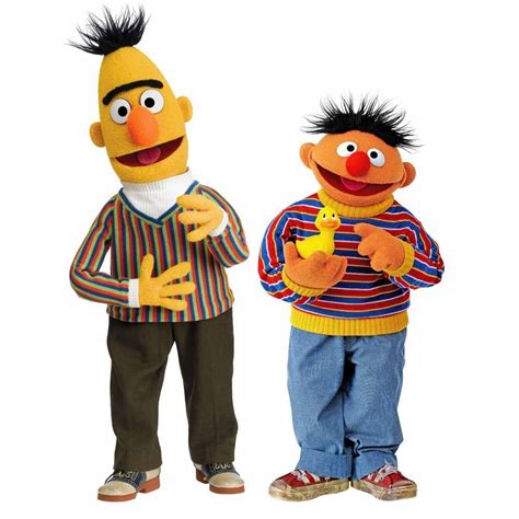 Roommates 5 In X 19 In Sesame Street Burt And Ernie 12 Piece Peel And