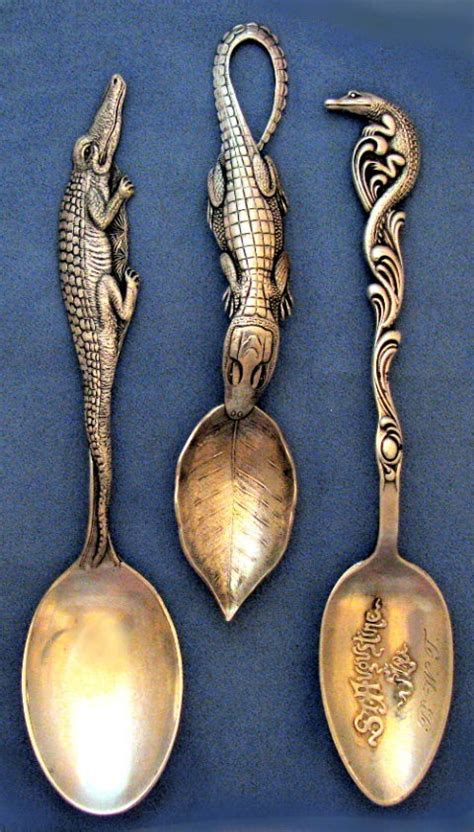 Andrusmagnus Florida Souvenir Spoons 1880 1890