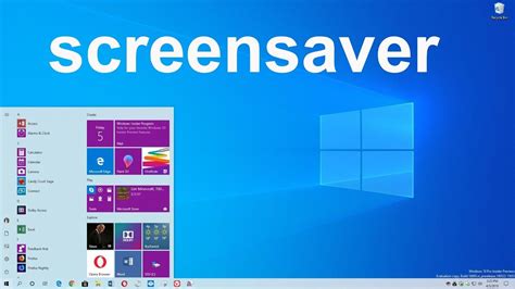 How To Find Windows 10 Screen Saver Settings Youtube