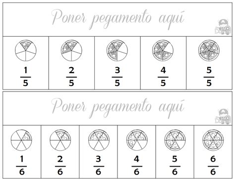 Actividades De Fracciones Para Tercer A Sexto Grado De Primaria