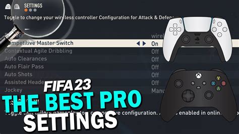 The Best Controller And Camera Settings In Fifa 23 Youtube