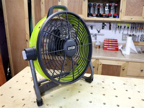 Ryobi 18 Volt Hybrid Air Cannon Drum Fan Review Tools In Action