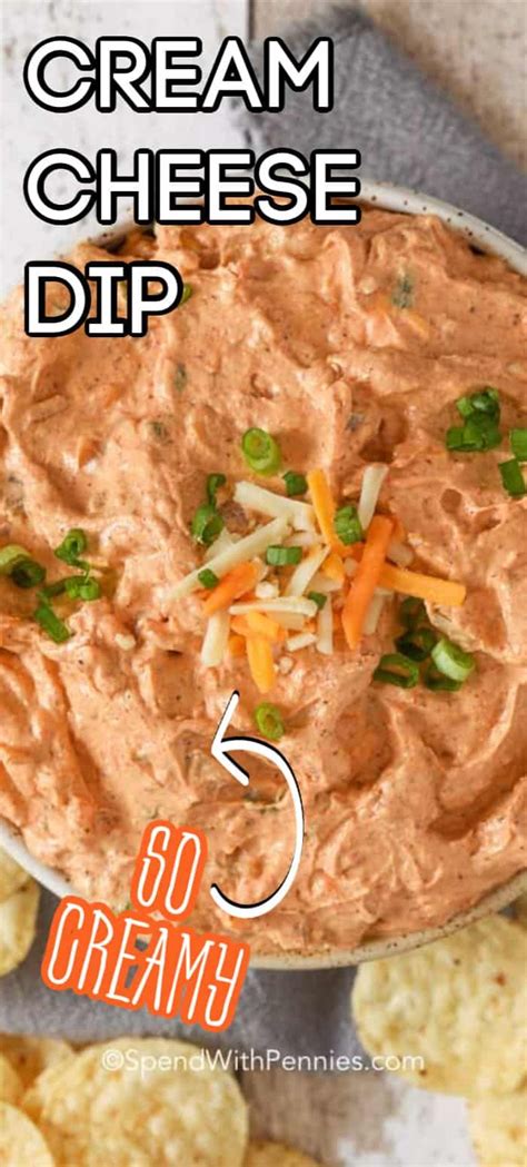 This Cream Cheese Dip Is An Easy And Delicious Appetizer Its Simple