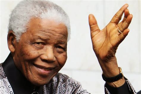 Pavé Dans La Mare Nelson Mandela Ancien Président De La République D