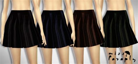 Miss Paraply Skater Skirt • Sims 4 Downloads