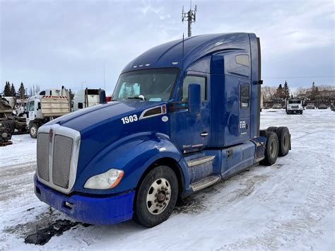 2015 Kenworth T680 Red Ram Sales Ltd Edmonton Alberta Canada