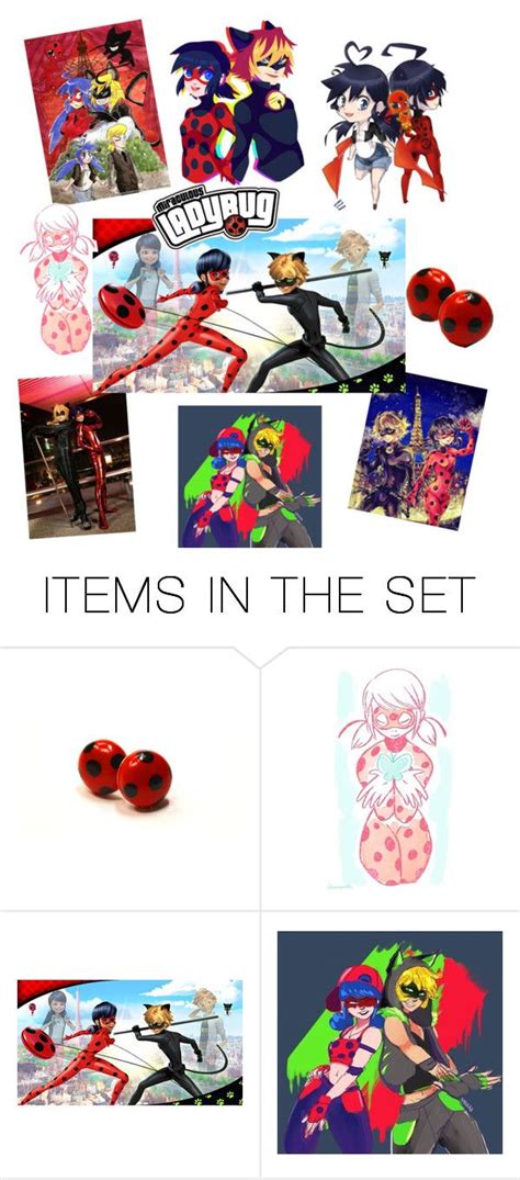 Miraculous Ladybug By Magicalsnowyspirit Liked On Polyvore Featuring