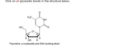 Solved Click On All Glycosidic Bonds In The Structure Below