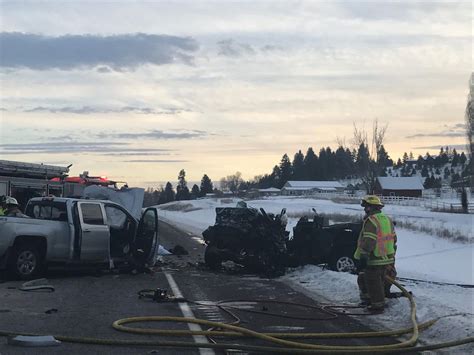 Update Three Dead In Highway 93 Crash News
