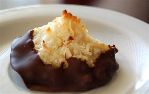 Chocolate Dipped Coconut Meringues Recipe Levana Cooks