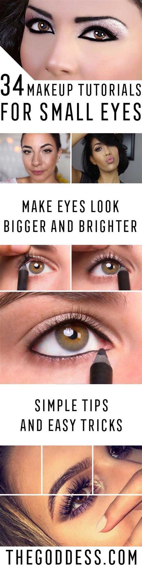 Here are some 15 tips on how to apply eyeliner on almond eyes. Makeup Tutorials For Small Eyes - Easy Step By Step Guides ...