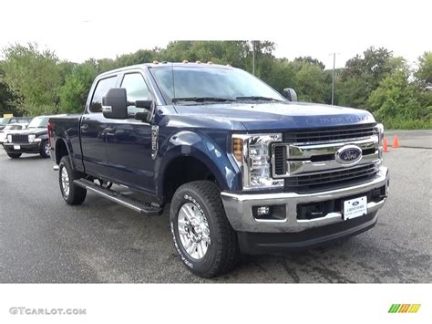 2019 Blue Jeans Ford F250 Super Duty Xlt Crew Cab 4x4 129904778