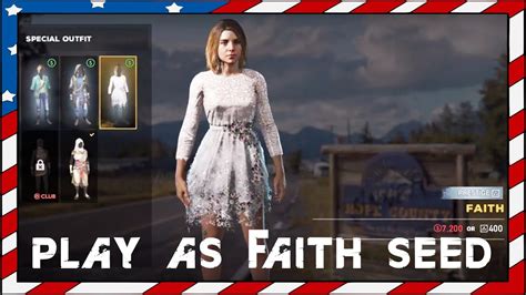 Far Cry 5 Faith Seed Player Outfit 🌸 Youtube