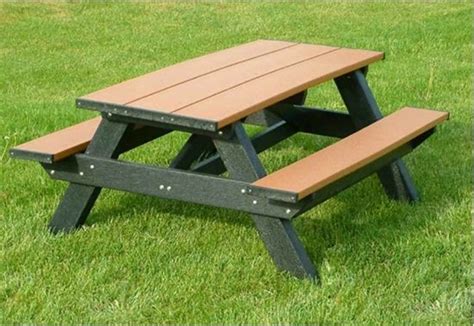 6 Ft Recycled Plastic Heavy Duty Picnic Table Portable Build A Picnic Table Picnic Table