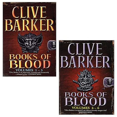 Books Of Blood Omnibus Vol 1 3 And 4 6 Collection 2 Books Set By