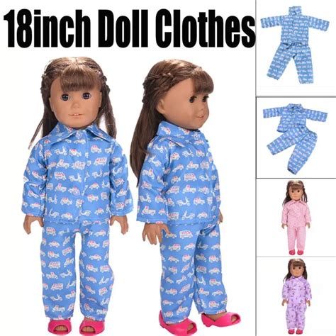 Mooistar2 5001 Cute Pajamas Nightgown Clothes For 18 Inch Our
