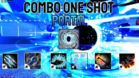 Combo One Shot With Portal And All Melee Blox Fruits Youtube