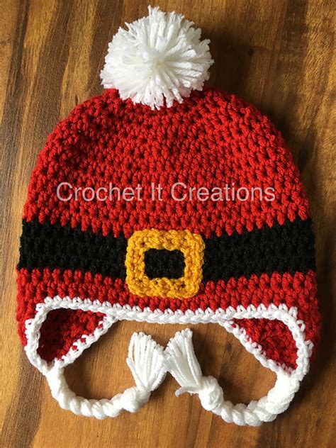 Crochet Patterns Galore Santa Baby Hat