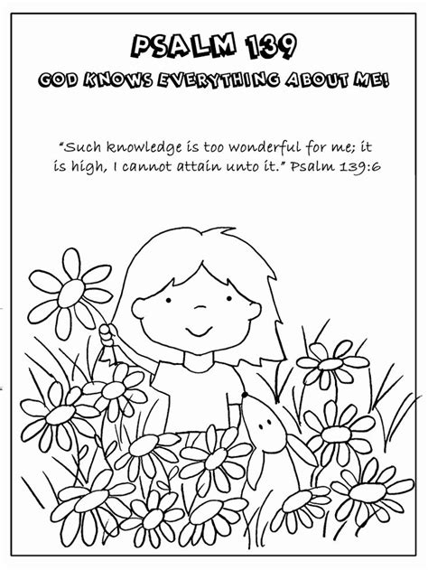 Psalm 139 14 Coloring Pages Coloring Pages