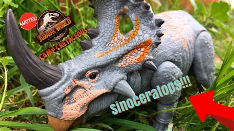 Mattel Jurassic World Camp Cretaceous Sound Strike Sinoceratops
