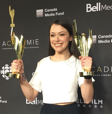 E — Tatiana Maslany At The Canadian Screen Awards