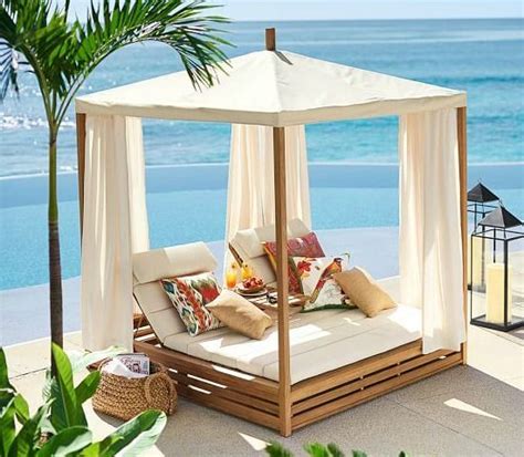 Bring A Beach Cabana To The Backyard For The Ultimate Lounging Experience Beach Bliss Living