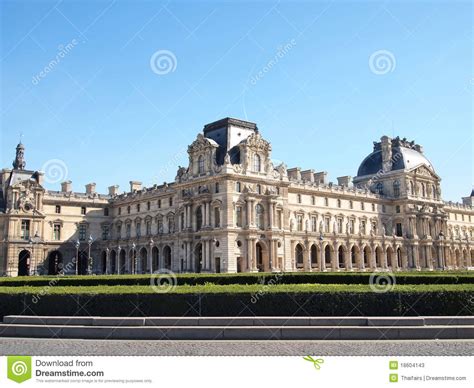 The Louvre Museum In Paris France Stock Image Image Of France