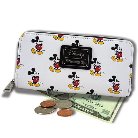 Buy Loungefly X Mickey Mouse All Over Print Clutch Purse At