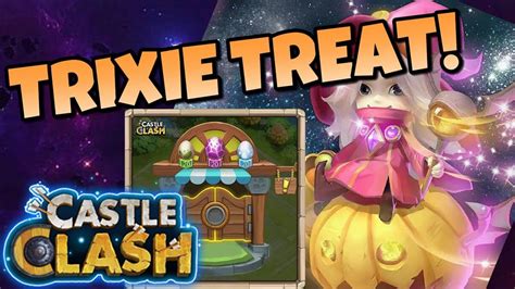 Castle Clash 317 Overpower Trixie Treat Gameplay And Update Alles