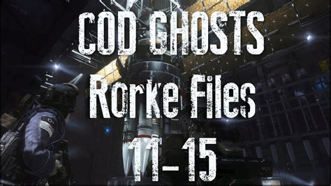 Call Of Duty Ghosts Rorke Files Audio 11 To 15 Youtube
