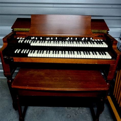 B3 Hammond Organ Mahogany With Leslie Speaker 122a 1957 1968 Ebay