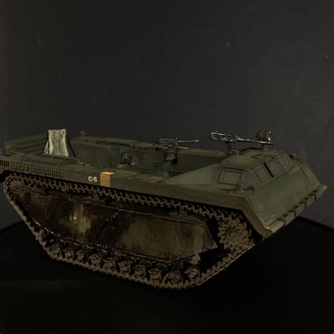 3D Printable LVT 3 Bushmaster Amphibious US WW2 By Wargame3d