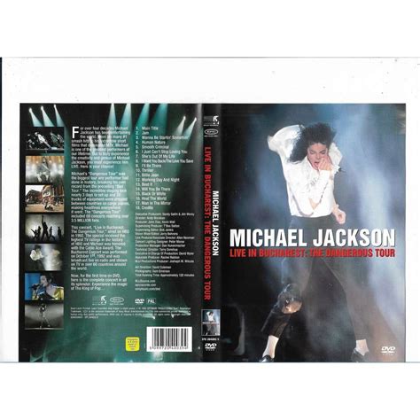 Live In Bucharest The Dangerous Tour By Jackson Michael Dvd With