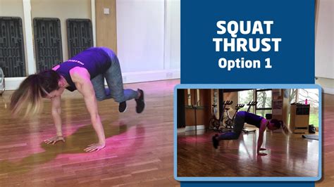 Learn To Squat Thrust Youtube
