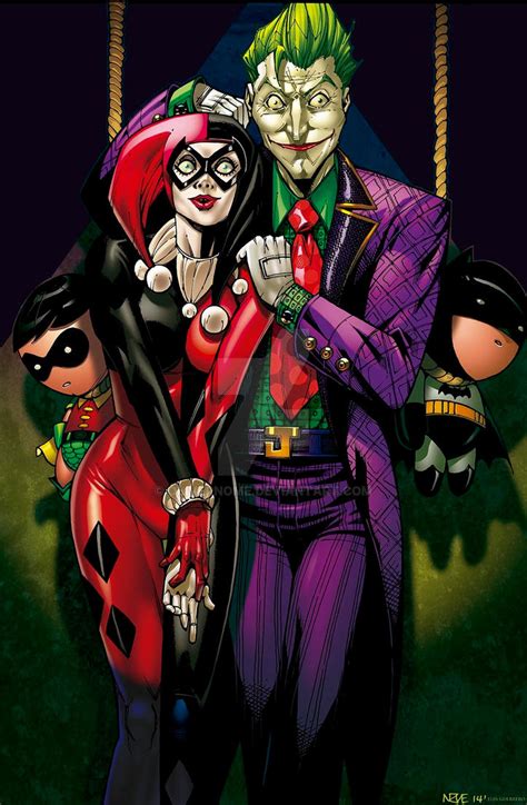 The Joker And Harley Quinn By Olivernome On Deviantart