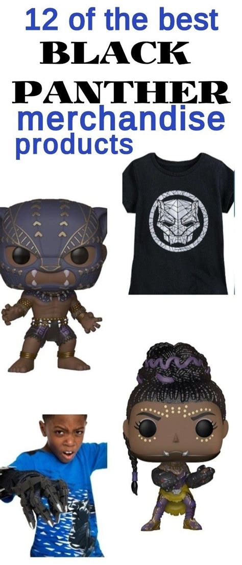12 Awesome Marvel Black Panther Merchandise Products You Need Black