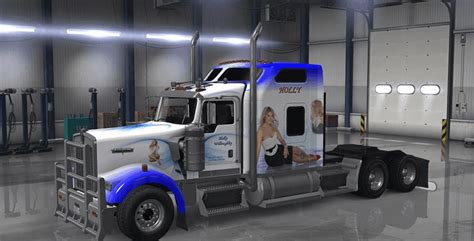 Holly Willoughby Kenworth W900 Paintjob Skin American