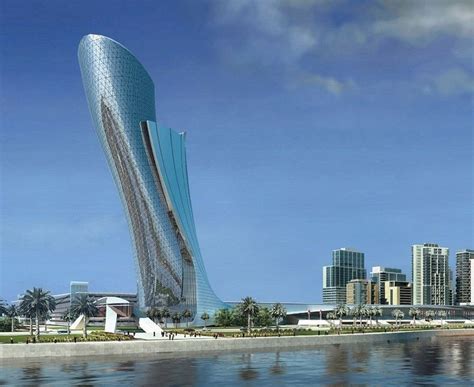 Capital Gate Building The Leaning Tower Of Abu Dhabi Amusing Planet
