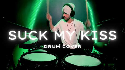 suck my kiss red hot chili peppers drum cover by blaaz youtube