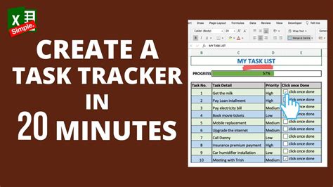 Detail Action Tracker Excel Task Tracker Template Koleksi Nomer 42