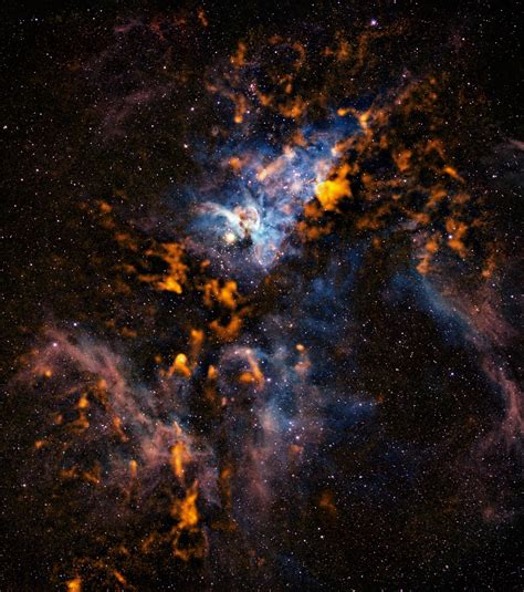 Suburban Spaceman Spectacular New Image Exposes Carina Nebulas Cool