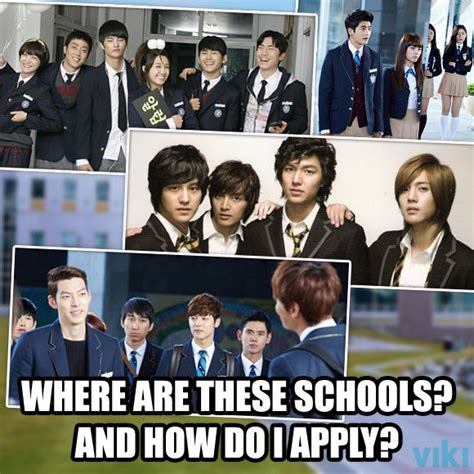 Kdrama Schools ♡ Drama Funny High School Boys Over Flowers Boys