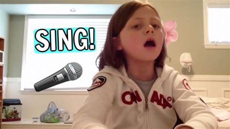 Me Singing 8 Year Old Singing Compilation Youtube