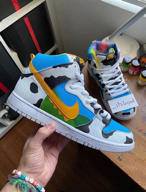 Buy Nike Sb Dunk High Chunky Dunky Custom Online In India Etsy