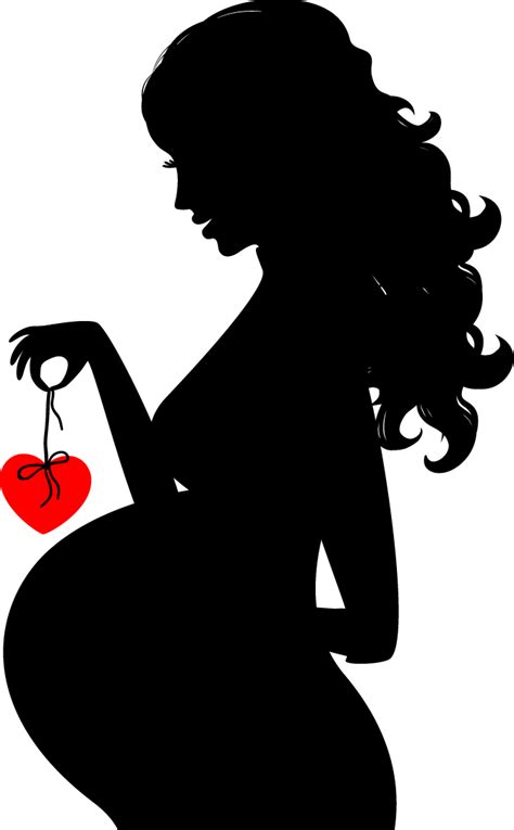 pregnancy silhouette woman clip art cartoon pregnant women vector material png download 671