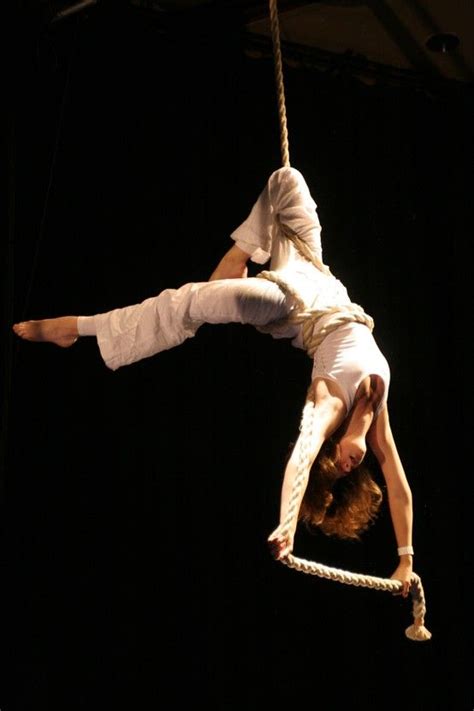 Aerial Rope Performer From The Brighton And Hove Youth Circus