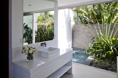 Oceanique Villas Vietnam Bathroom Vegetation Modern Beach House Modern