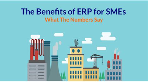 Infographic Benefits Of Enterprise Resource Planning Erp For Smes