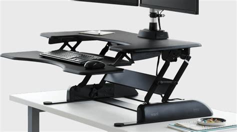 Desktop Sit Stand Adjustable Desk Converters Vari