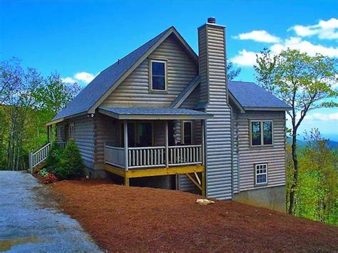 Round Grey Logs Highlands Model Blue Ridge Log Cabins Blue Ridge